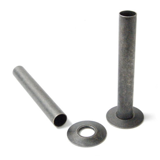 Radiator Pipe Sleeve Cover - Pewter