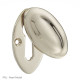 Raised Oval Covered Escutcheon