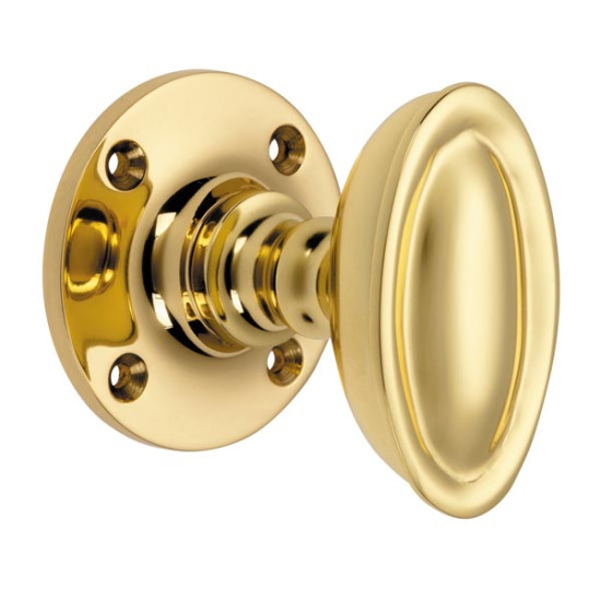 Raised Oval Door Knob
