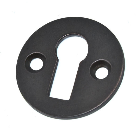 Round Escutcheon - Antique Brass Finish