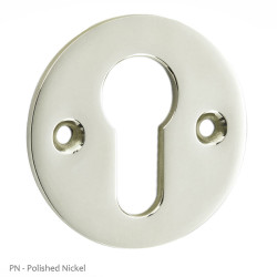 Round - Euro Profile Escutcheon