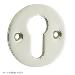 Round - Euro Profile Escutcheon