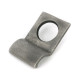 Rustic Cylinder Latch Cover - Antique Pewter