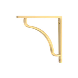 Satin Brass Abingdon Shelf Bracket