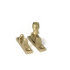 Satin Brass Beehive Brighton Fastener Narrow (Square)
