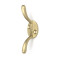 Satin Brass Newbury Cleat Hook