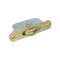 Satin Brass Radiused Sash Pulley 75kg