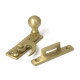 Satin Brass Sash Hook Fastener
