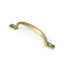 Satin Brass Slim Sash Pull