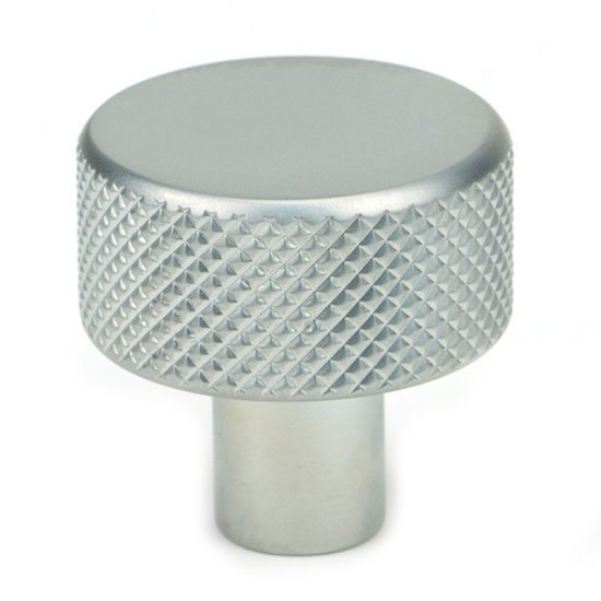 Satin Chrome Brompton Cabinet Knob