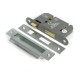Satin Chrome Heavy Duty Bathroom Mortice Lock