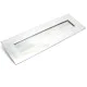 Satin Chrome Letter Plate