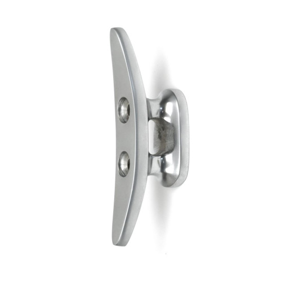Satin Chrome Marine Cleat Hook