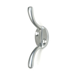 Satin Chrome Newbury Cleat Hook