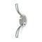 Satin Chrome Newbury Cleat Hook
