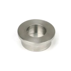 Satin Marine SS (316) 34mm Round Finger Edge Pull
