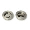 Satin Marine SS (316) Plain Round Pull - Privacy Set