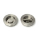 Satin Marine SS (316) Plain Round Pull - Privacy Set