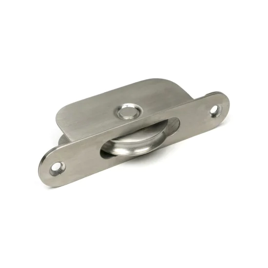 Satin Marine SS (316) Radiused Sash Pulley 75kg