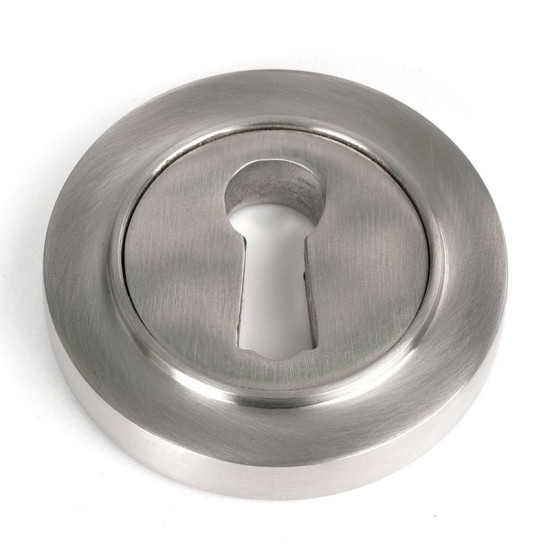 Satin Marine Stainless Steel Round Escutcheon