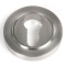 Satin Marine Stainless Steel Round Euro Escutcheon