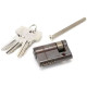 Single Euro Cylinder Lock - Aged Bronze Finish