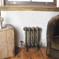 Small Rococo Classic Cast Iron Radiator