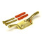 Solid Brass Cleat