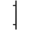 T Bar Handle with Bolt Fixings - Matt Black Finish