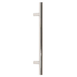 T Bar Handle with Bolt Fixings - Polished Marine Stainless Steel