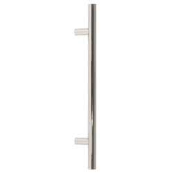 T Bar Handle with Secret Fixings - Polished Marine Stainless Steel