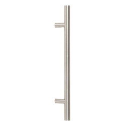 T Bar Handle with Secret Fixings - Satin Marine Stainless Steel