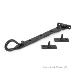 Traditional Blacksmith Shepherd's Crook Casement Stay