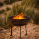 Travel Size Kadai Fire Bowl and Bag