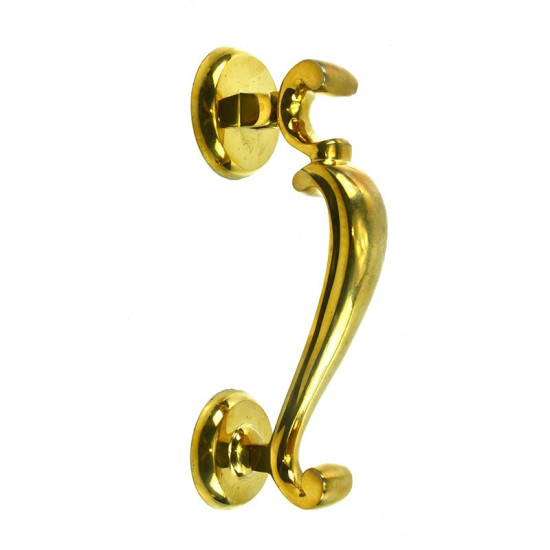 Doctors Door Knocker - Polished Brass