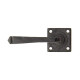 Blacksmith External Beeswax Avon Lever Door Handle on Rose Set - Sprung