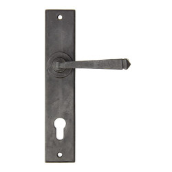 Blacksmith External Beeswax Avon Large Lever Door Handle