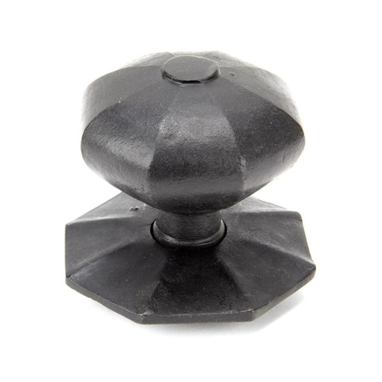 Blacksmith External Beeswax Octagonal Centre Door Knob