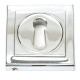 Polished Chrome Square Escutcheon