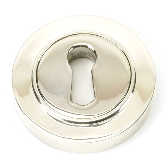 Polished Nickel Round Escutcheon