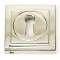 Polished Nickel Square Escutcheon