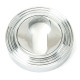 Polished Chrome Beehive Round Euro Escutcheon