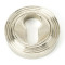 Polished Nickel Beehive Round Euro Escutcheon