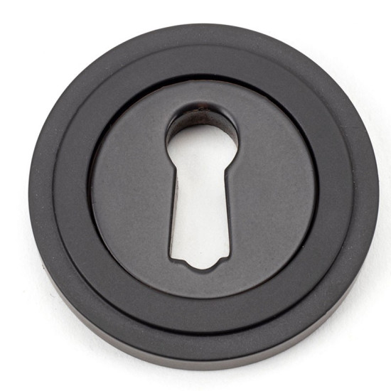 Aged Bronze Art Deco Escutcheon