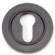 Aged Bronze Round Euro Escutcheon