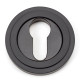 Aged Bronze Art Deco Euro Escutcheon
