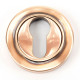 Polished Bronze Round Euro Escutcheon