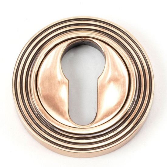 Polished Bronze Beehive Euro Escutcheon