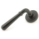 Newbury Lever on Art Deco Rose Set - Aged Bronze