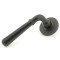 Hammered Newbury Lever on Round Rose Set - Aged Bronze